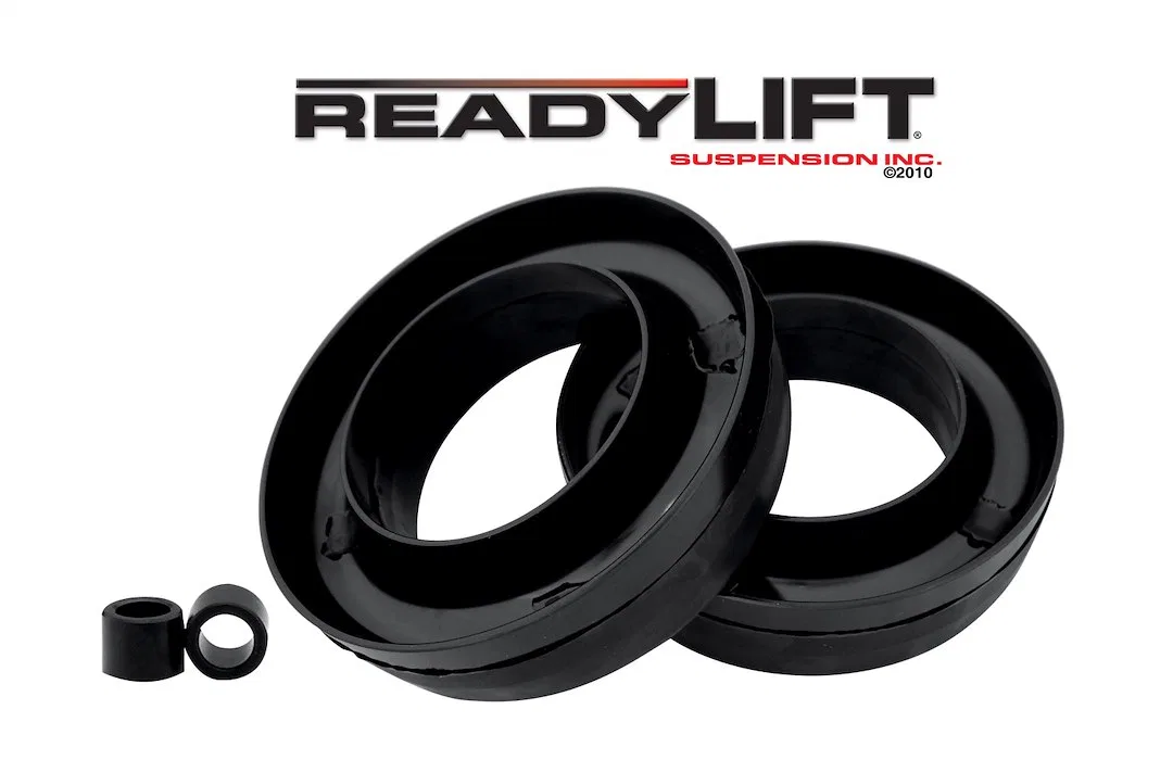66-3025 – READYLIFT Leveling Kit Suspension, 2 Inch Coil Spring Spacer Includes 2 Coil Spacers